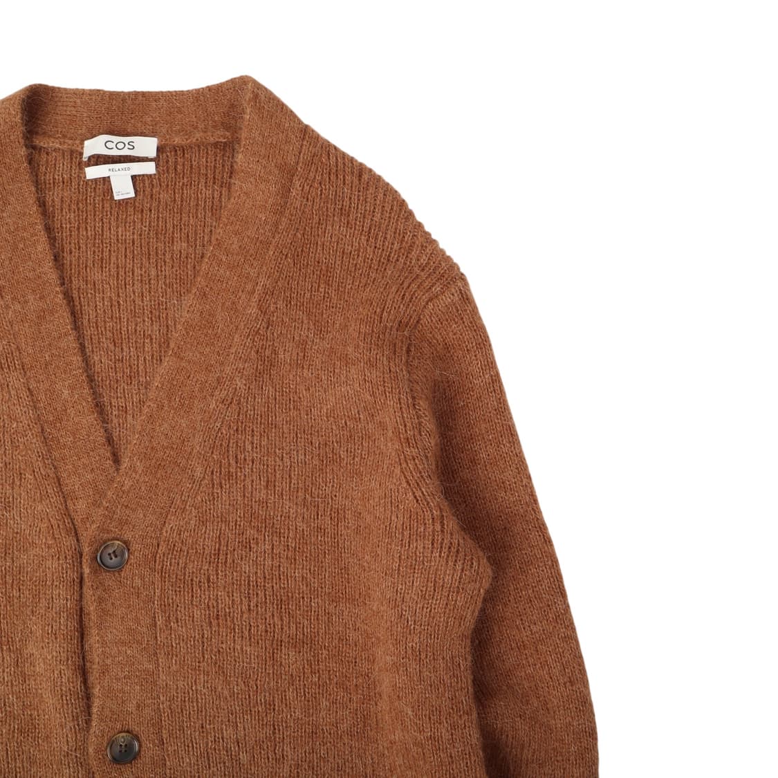 Cos 코스 브라운 알파카 울 가디건 상품이미지3