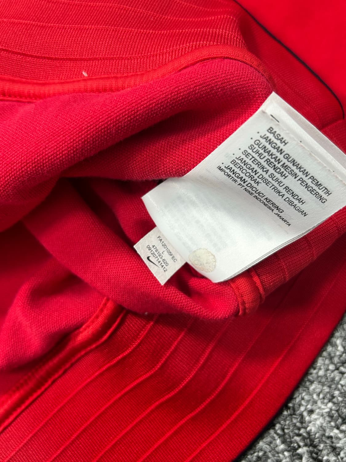 나이키 12-13 아스날 트랙탑 져지 L 상품이미지8