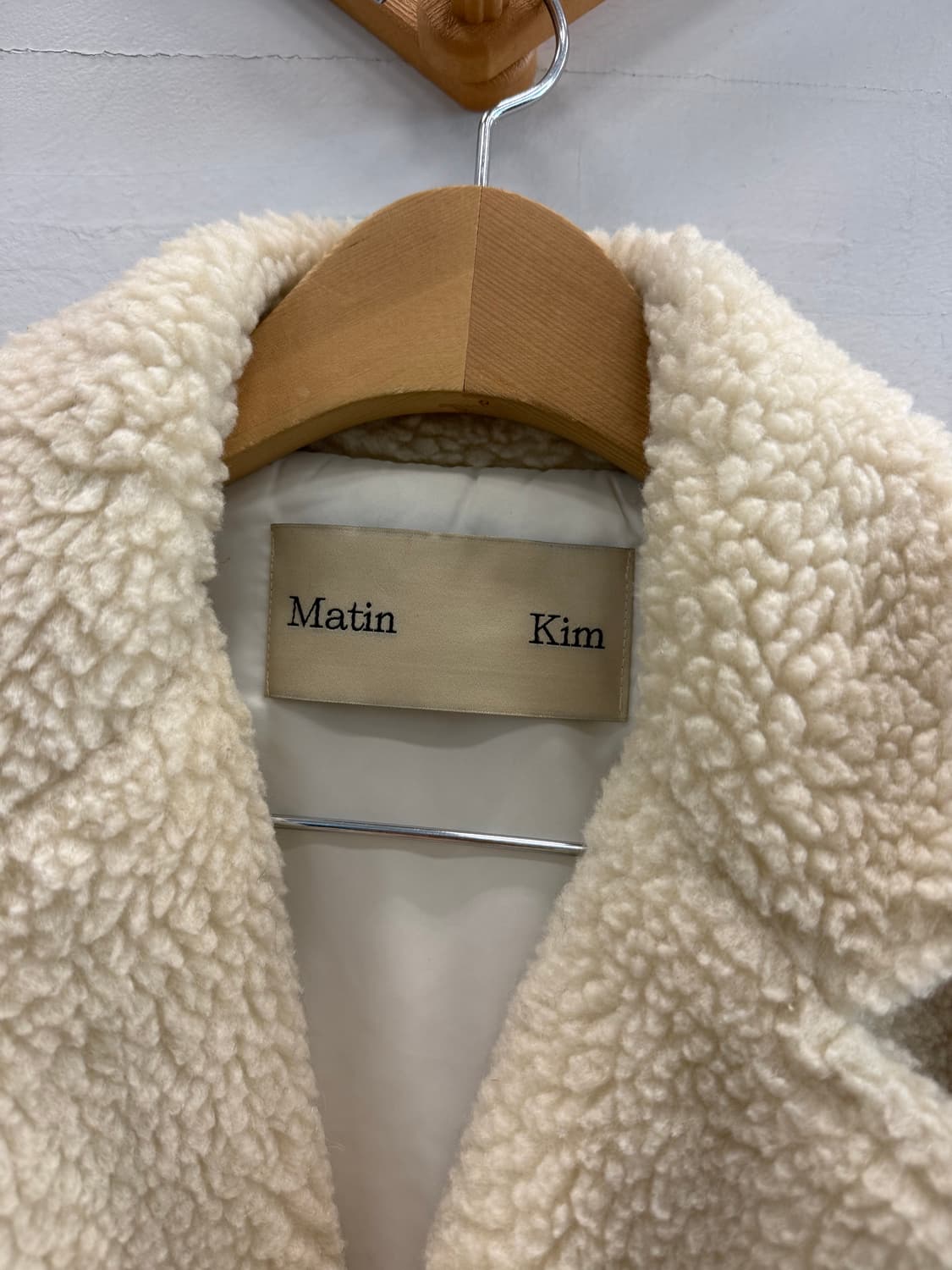 마뗑킴 테디 베어 하프 코트 F  상품이미지2