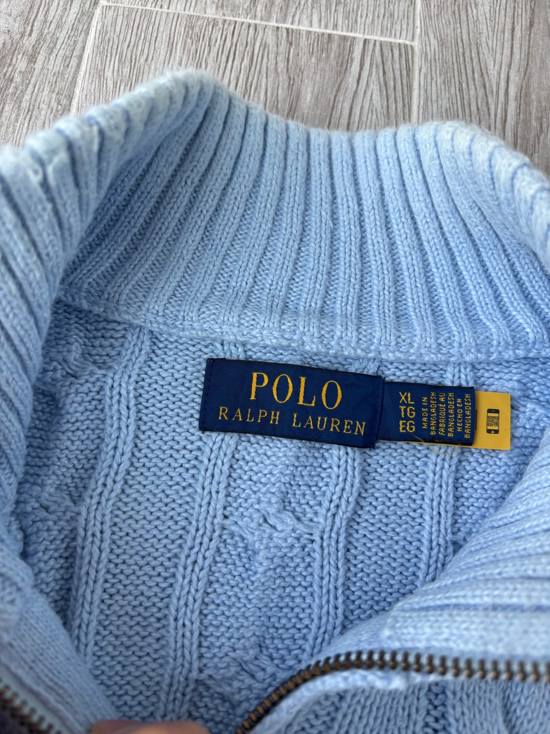 Polo Ralph Lauren Cable Knit Half-Zip up 상품이미지4