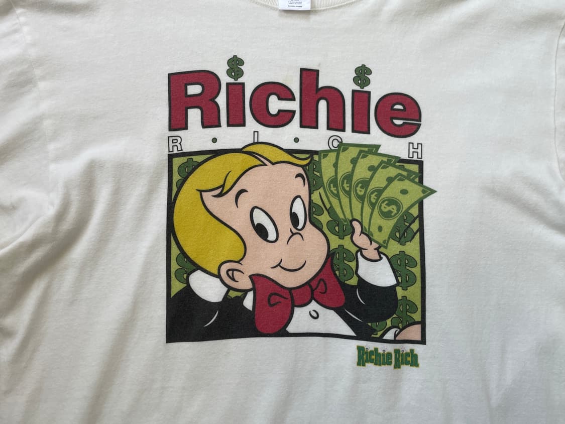 빈티지 코믹스 richie 리치리치 반팔티셔츠 상품이미지3