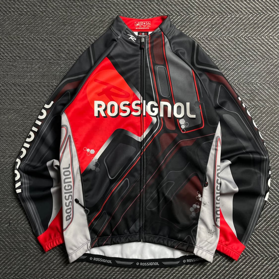 Rossignol 빅로고 사이클링 트랙탑 져지o 6150 상품이미지1