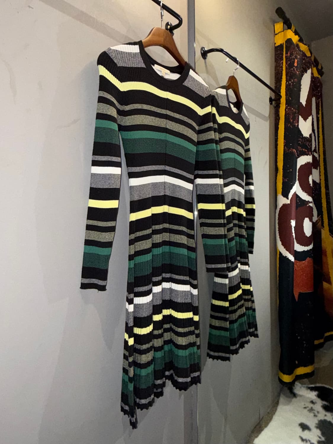 빈티지 스트라이프 원피스 상품이미지5