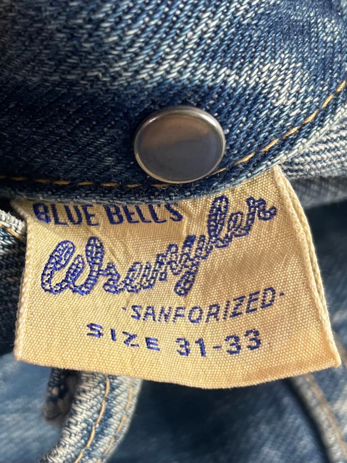 랭글러 블루벨 0011 워시드 데님팬츠 (onp.53)   상품이미지4