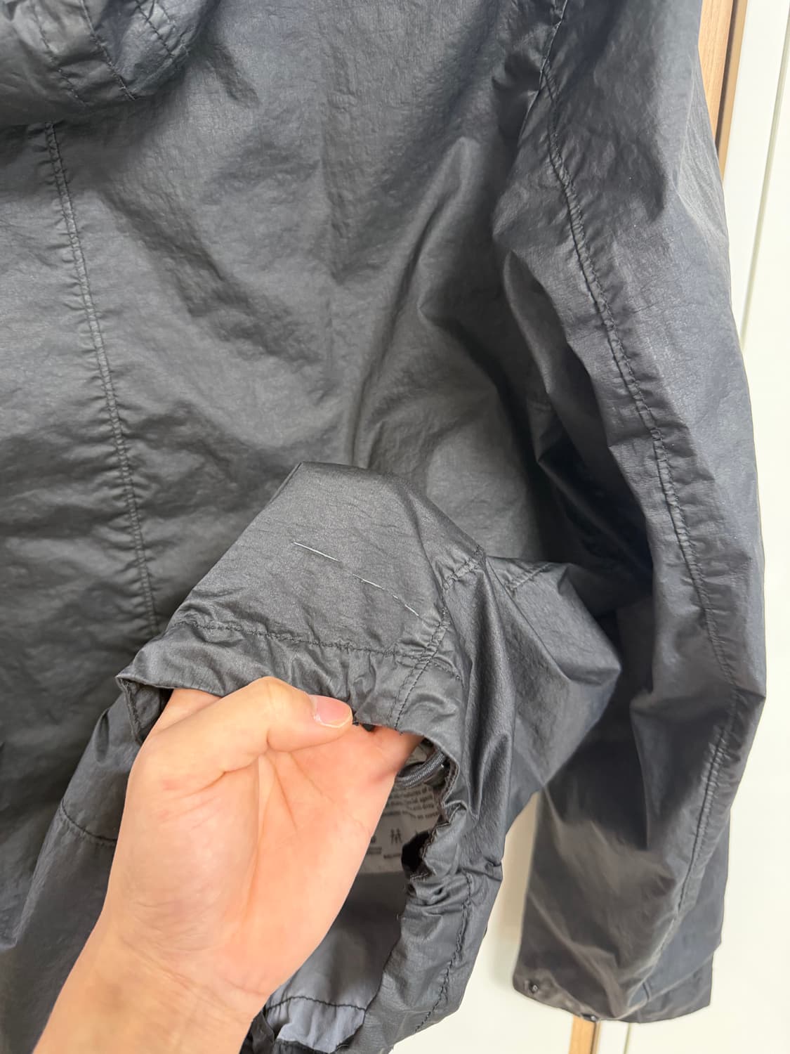 스톤아일랜드 멤브라나 TC 블랙 자켓 M 상품이미지7