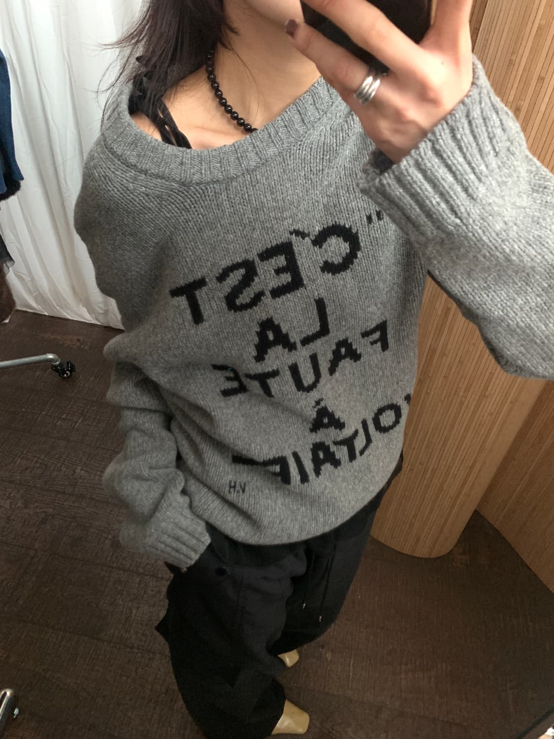 ZADIG&VOLTAIRE(쟈딕앤볼테르) 빈티지 니트 상품이미지2