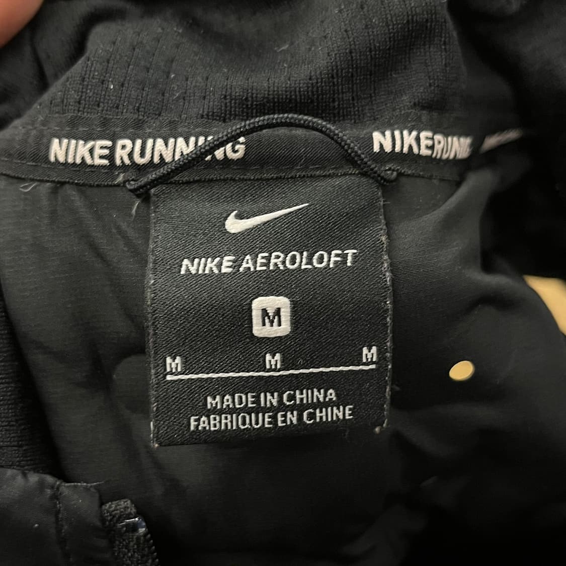 [정품/M] 나이키 블랙 퀼팅 조끼 패딩 베스트 b14 상품이미지4