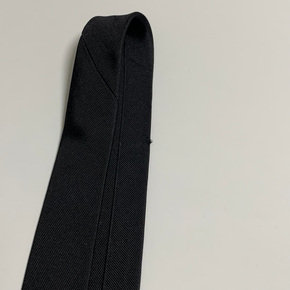 프레드페리(FRED PERRY) 블랙 내로우 슬림넥타이 명품 100실크 상품이미지10