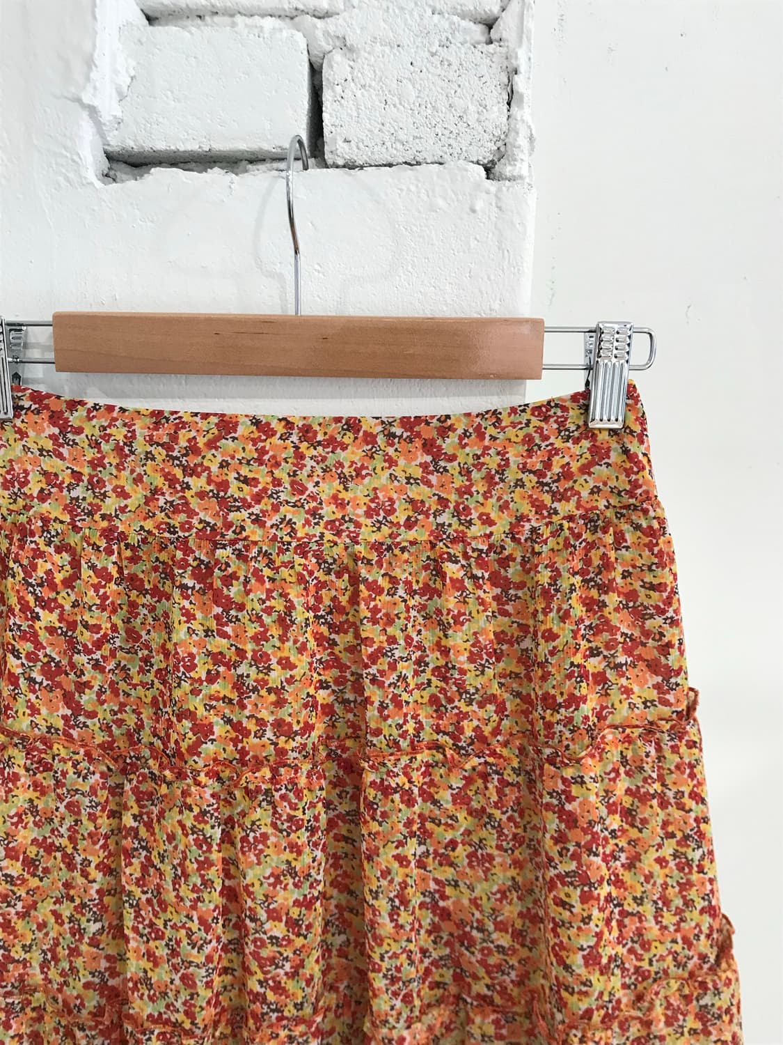 vintage flower skirt 상품이미지4