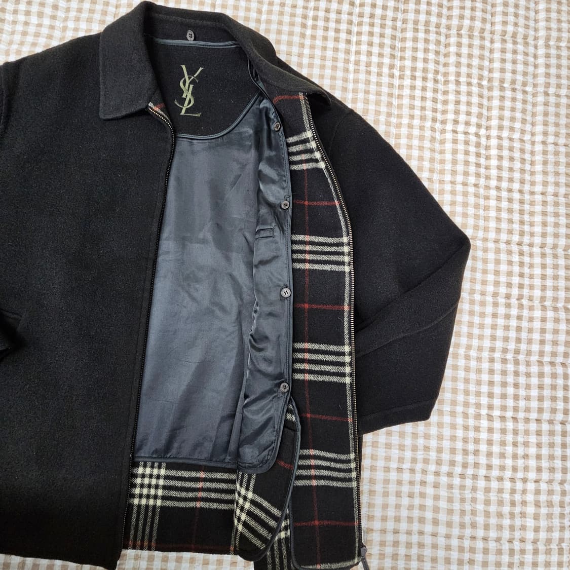 입생로랑 울100 집업점퍼 남자100~105 상품이미지5