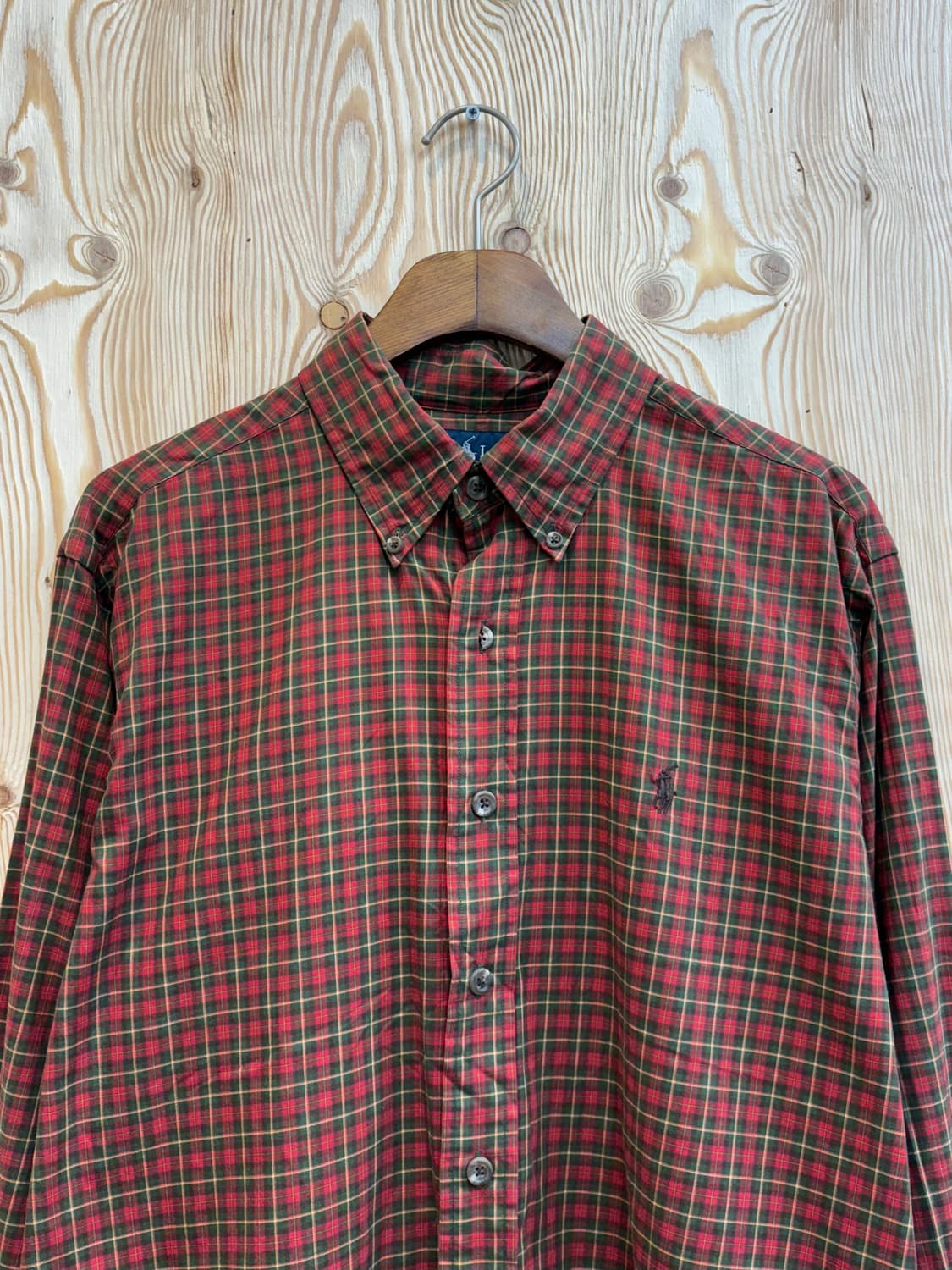폴로 랄프로렌 타탄 체크셔츠 상품이미지3