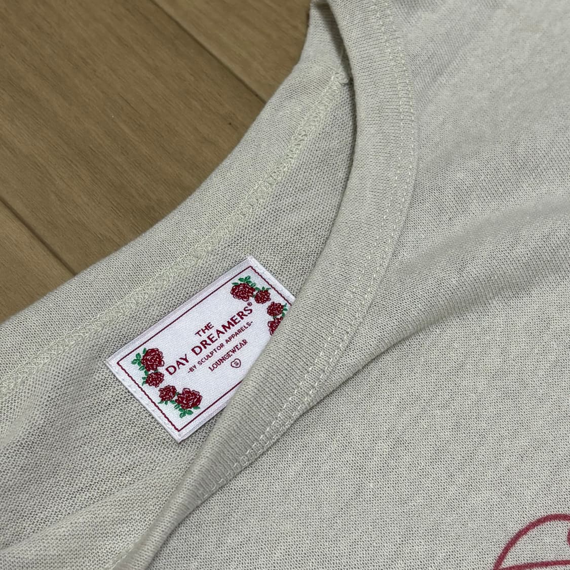 스컬프터 잠자리 기도 린넨 느낌 티셔츠 (새상품) 상품이미지2