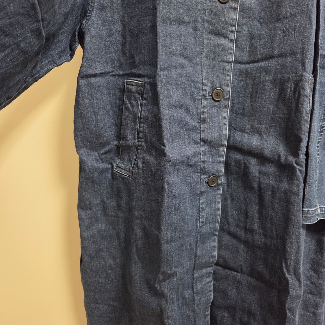 Muji 무인양품 데님 롱코트 L(100) 상품이미지3