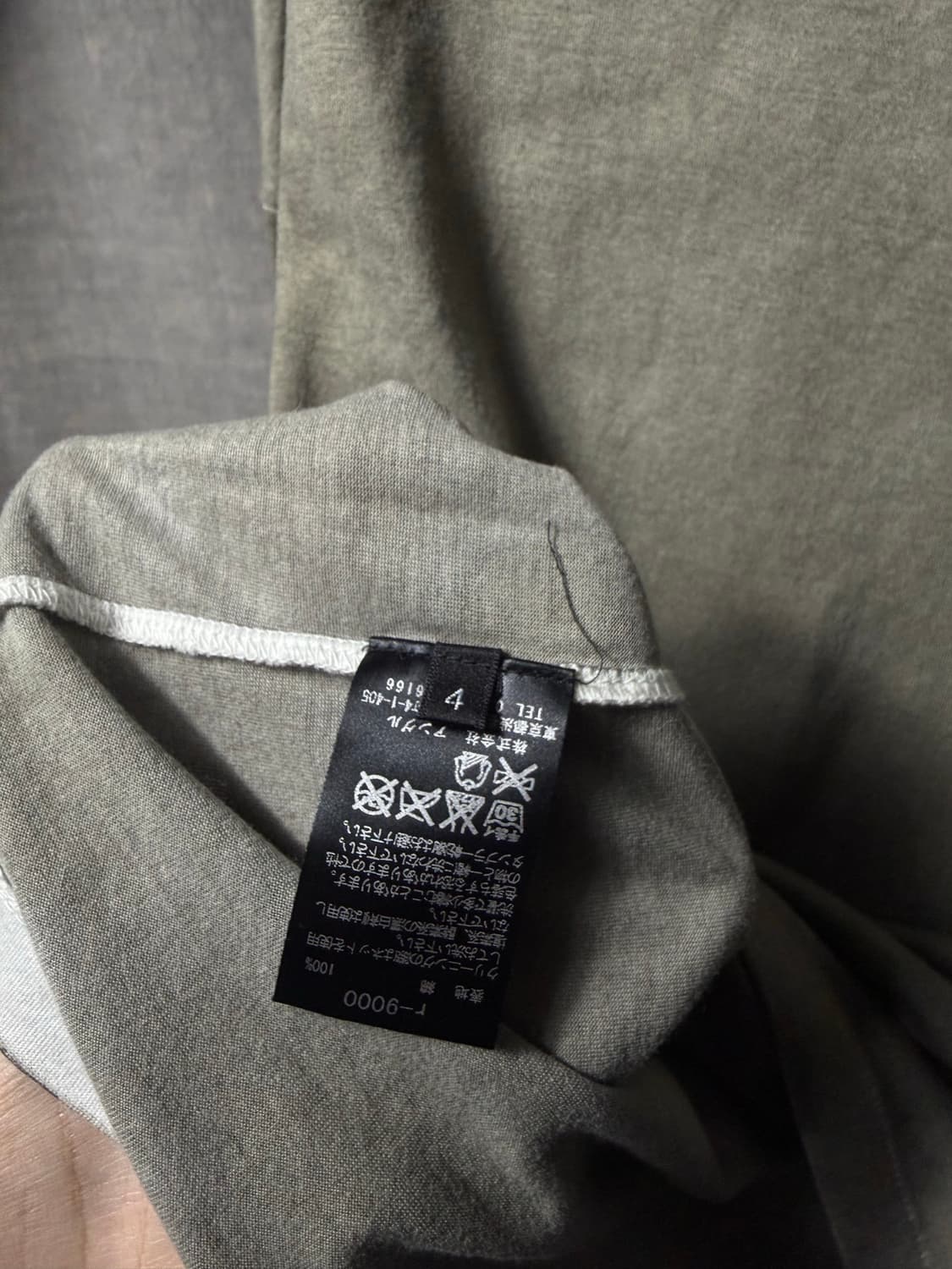 Overdyed Layered 3/4 Sleeve T-Shirt 상품이미지8