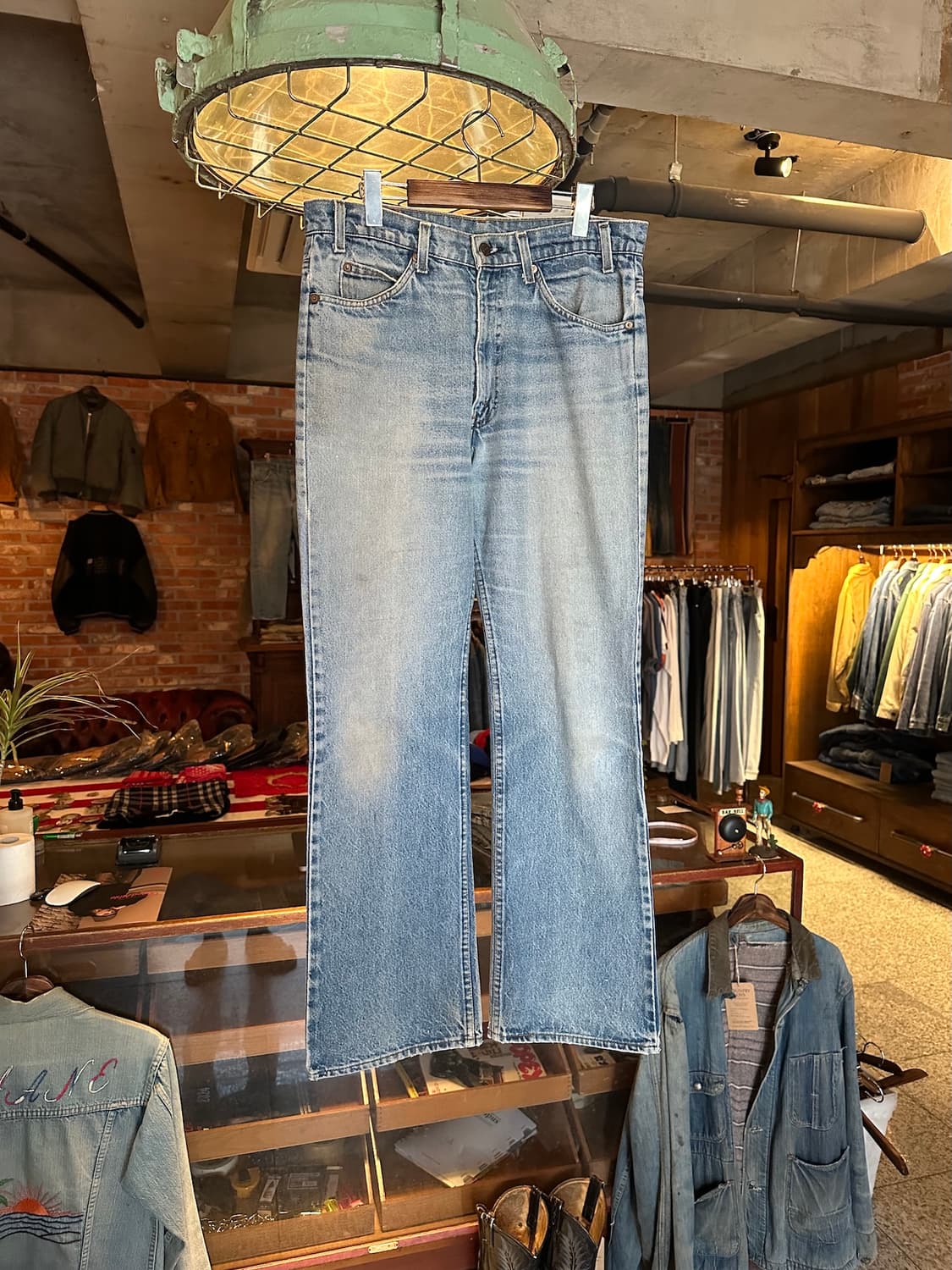 80s USA Levis 517 Boot Cut Denim Pants 상품이미지1