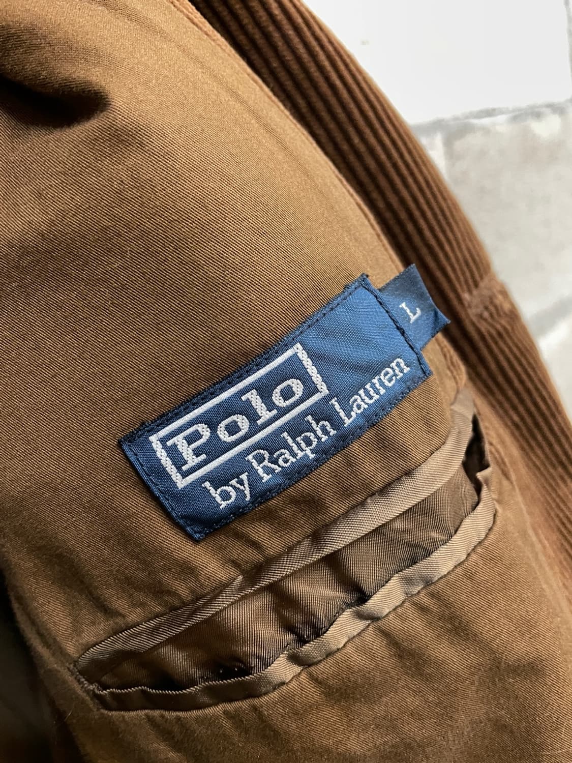 폴로 랄프로렌 브라운 코듀로이 블레이저 자켓  상품이미지3