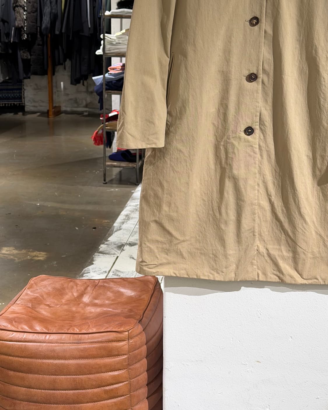 마르니 베이지 코튼 포켓 코트 상품이미지5