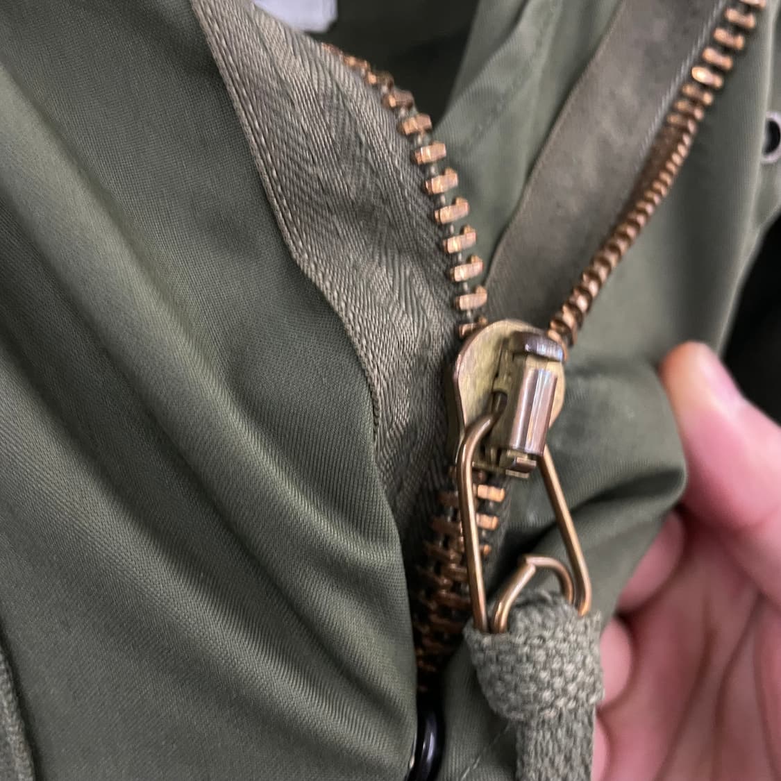 80s OG M65 오리지널 피쉬테일 so-sew 미군 개파카 상품이미지6