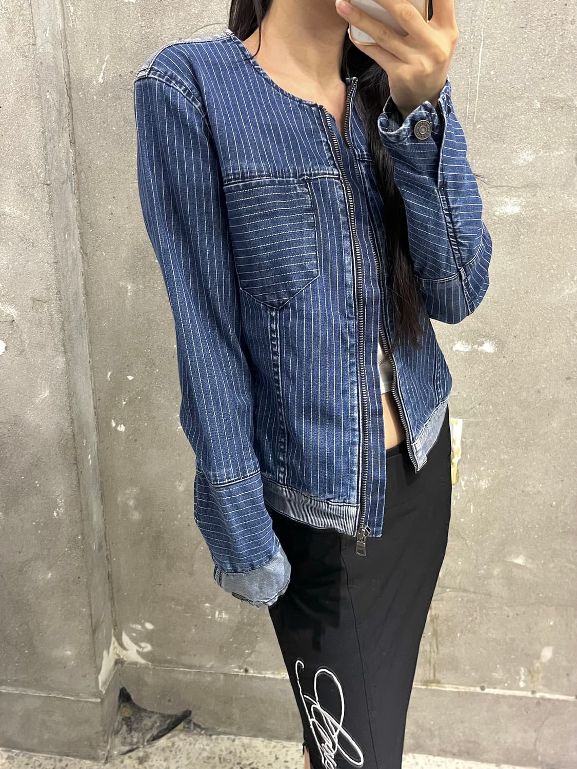Armani Exchange 아르마니익스체인지 코튼 데님 자켓 상품이미지1