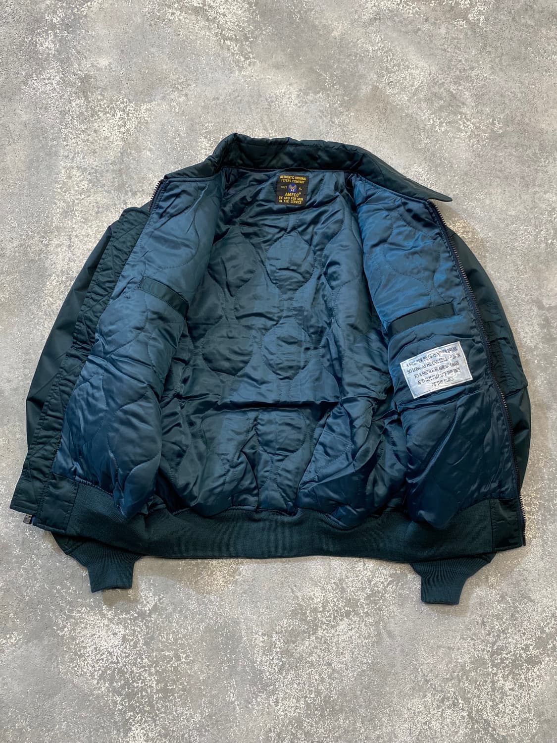 [XL] AMECO 아메코 CWU-45P 밀리터리 플라이트 자켓 상품이미지5