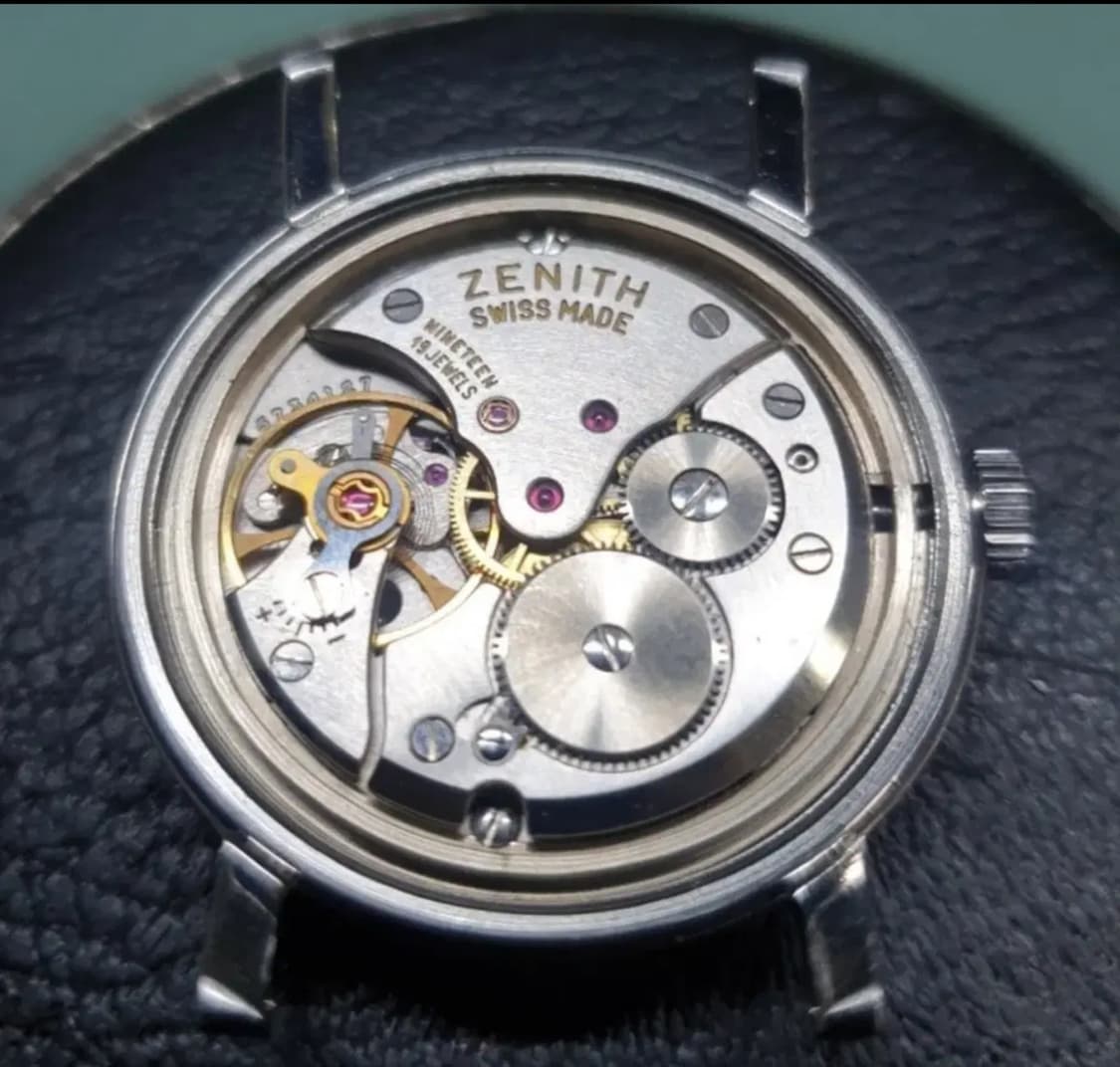 [희귀] 제니스(Zenith) 빈티지 수동 드레스 워치 - 블루 다이얼 상품이미지5