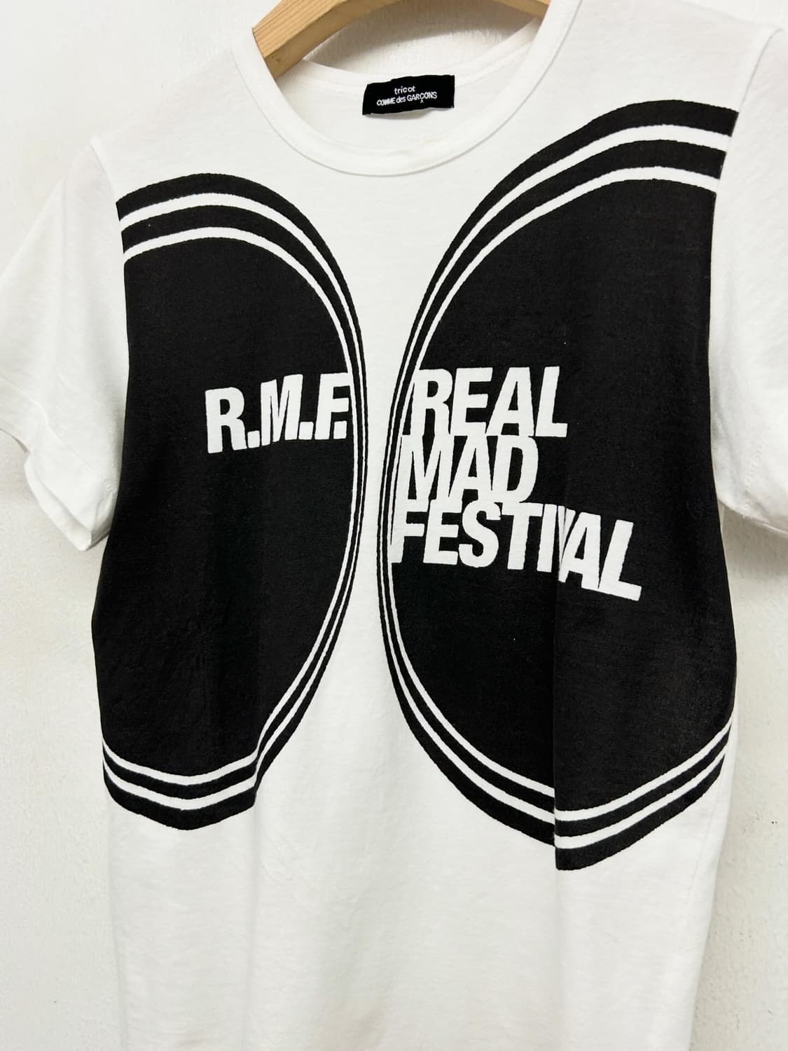 꼼데가르송 트리콧 R.M.F 반팔 티셔츠 상품이미지2
