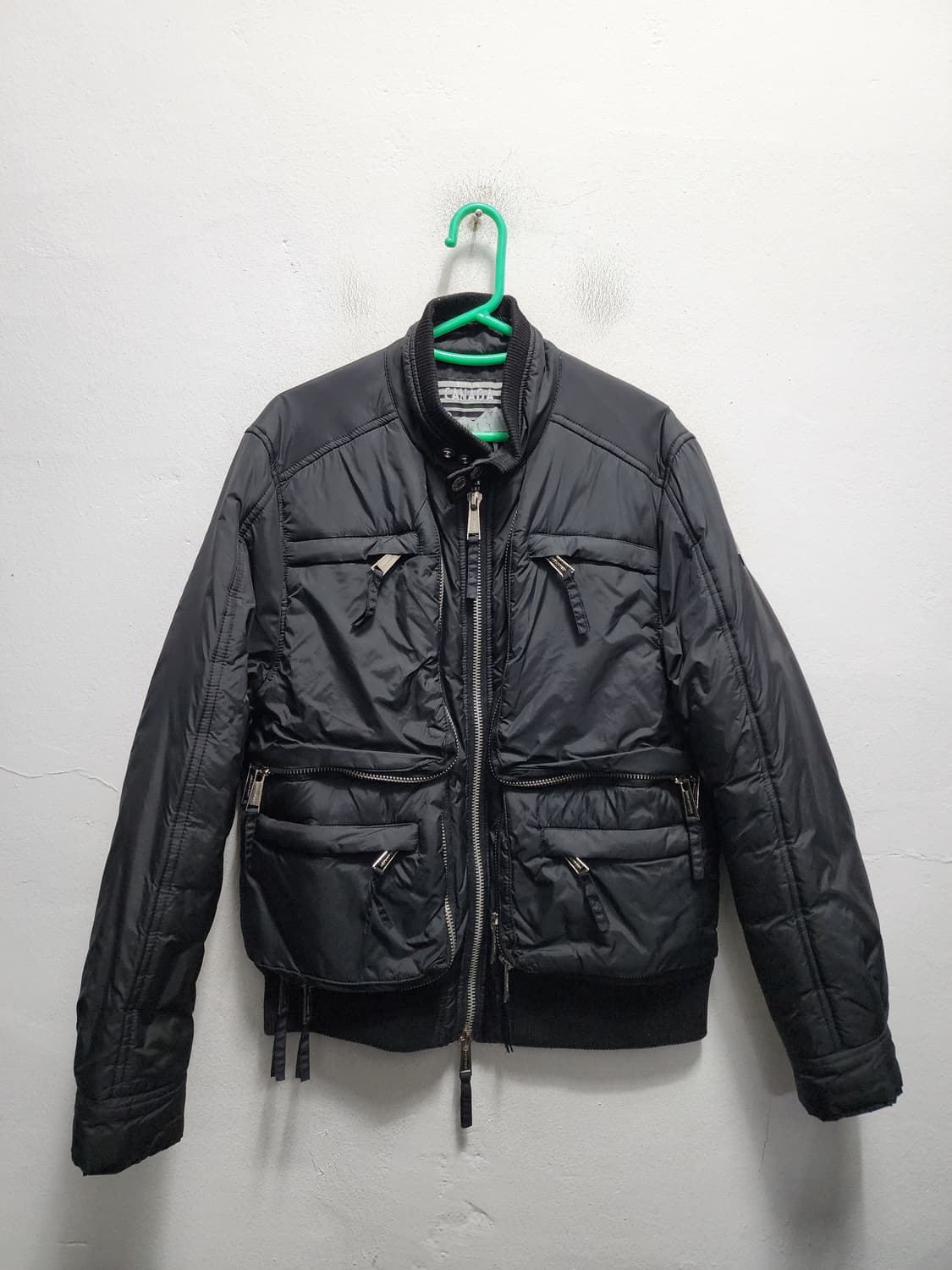 디스퀘어드2 멀티포켓 완장로고 유틸리티 봄버자켓 상품이미지1