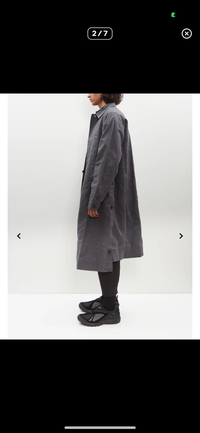 Toogood messenger coat l charcoal grey  상품이미지2
