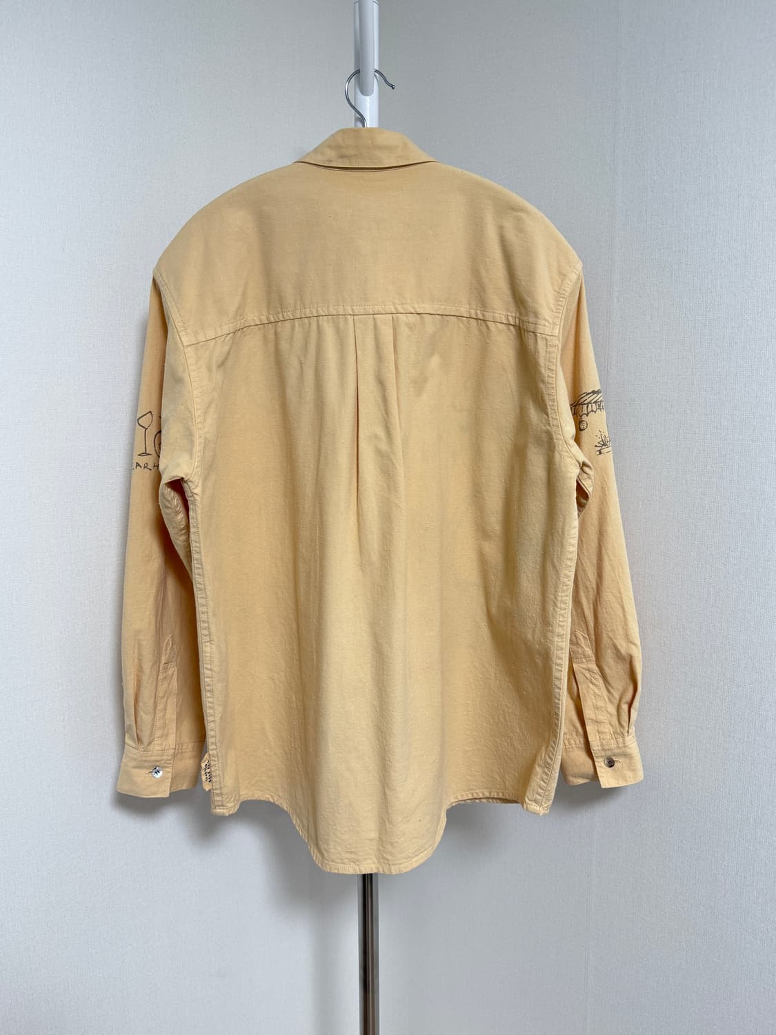 이세이미야케 하이 스포팅 기어 프린팅 셔츠 M 상품이미지4