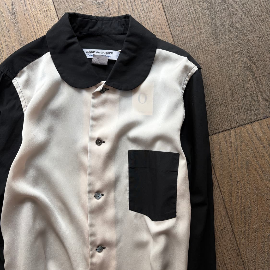 Docking Round Collar Blouse 상품이미지2