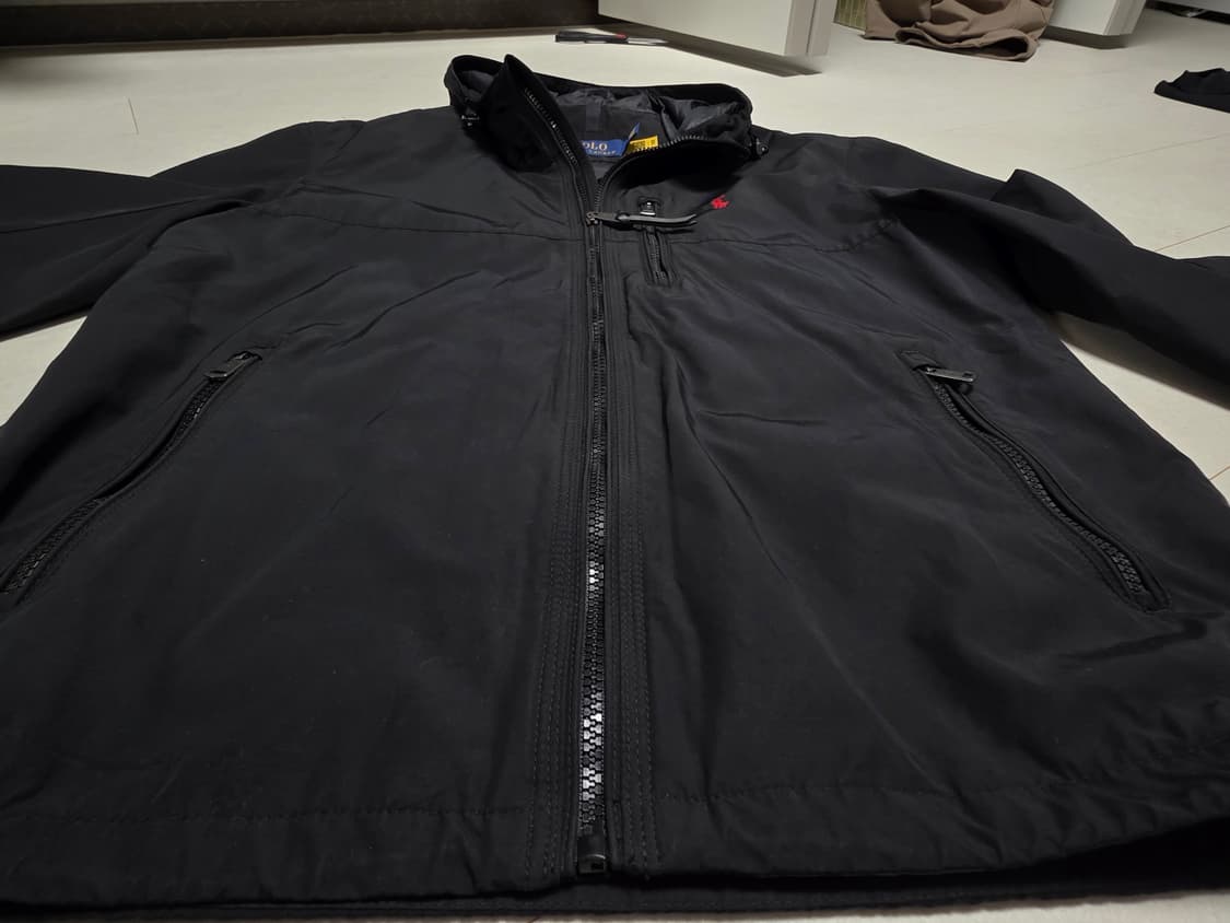 새상품급 폴로 랄프로렌 블랙 M 바람막이.윈드브레이커 상품이미지9