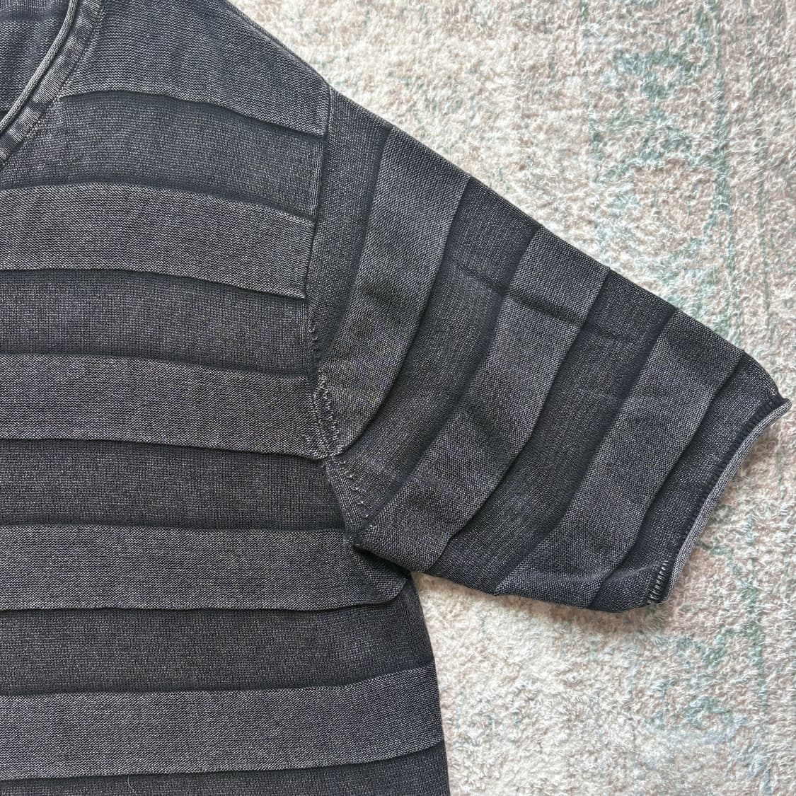 Washed US Flag Knit Tee 상품이미지5