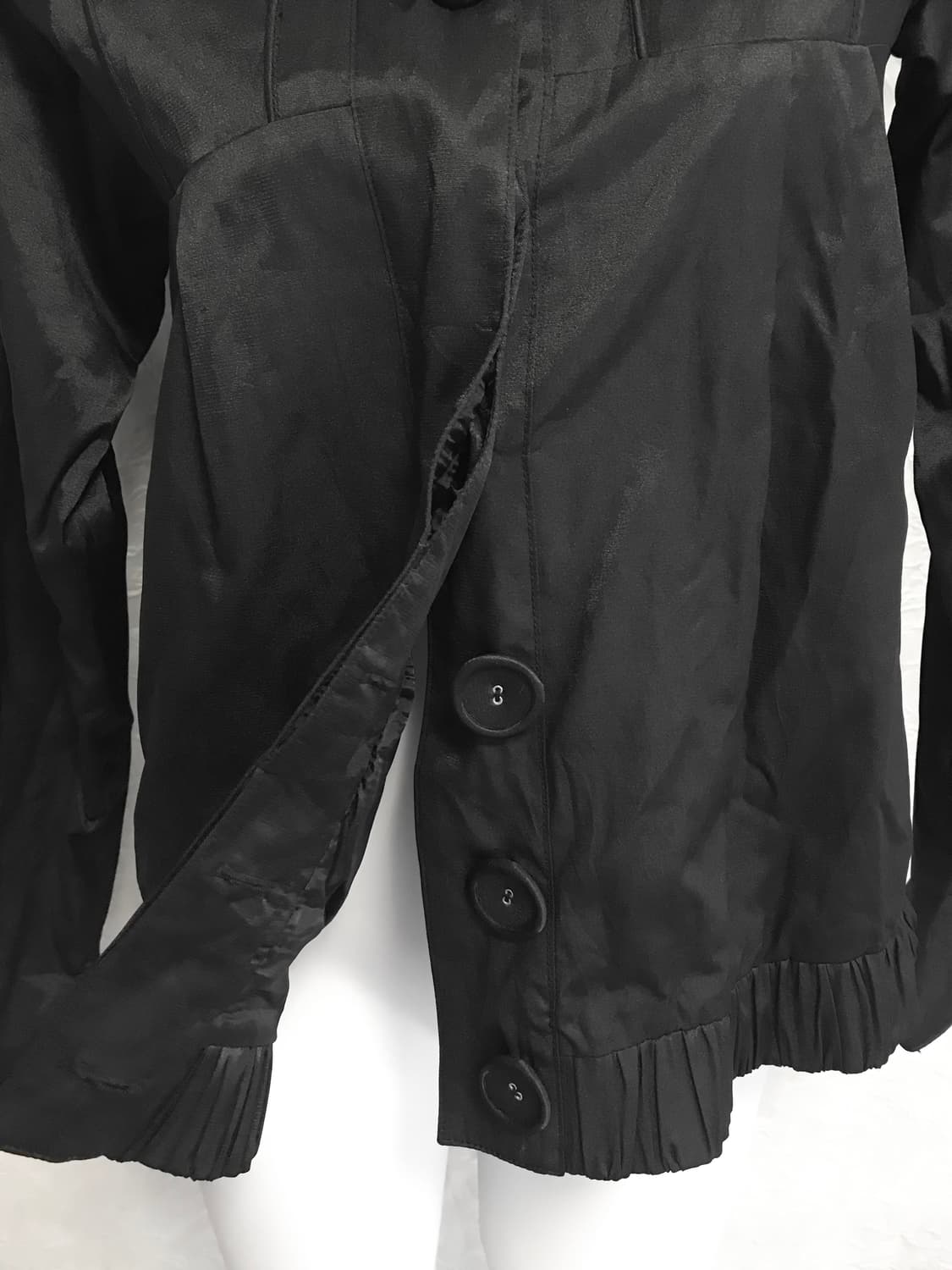 빈티지 너드 니혼진 플리츠 코팅 자켓 상품이미지3