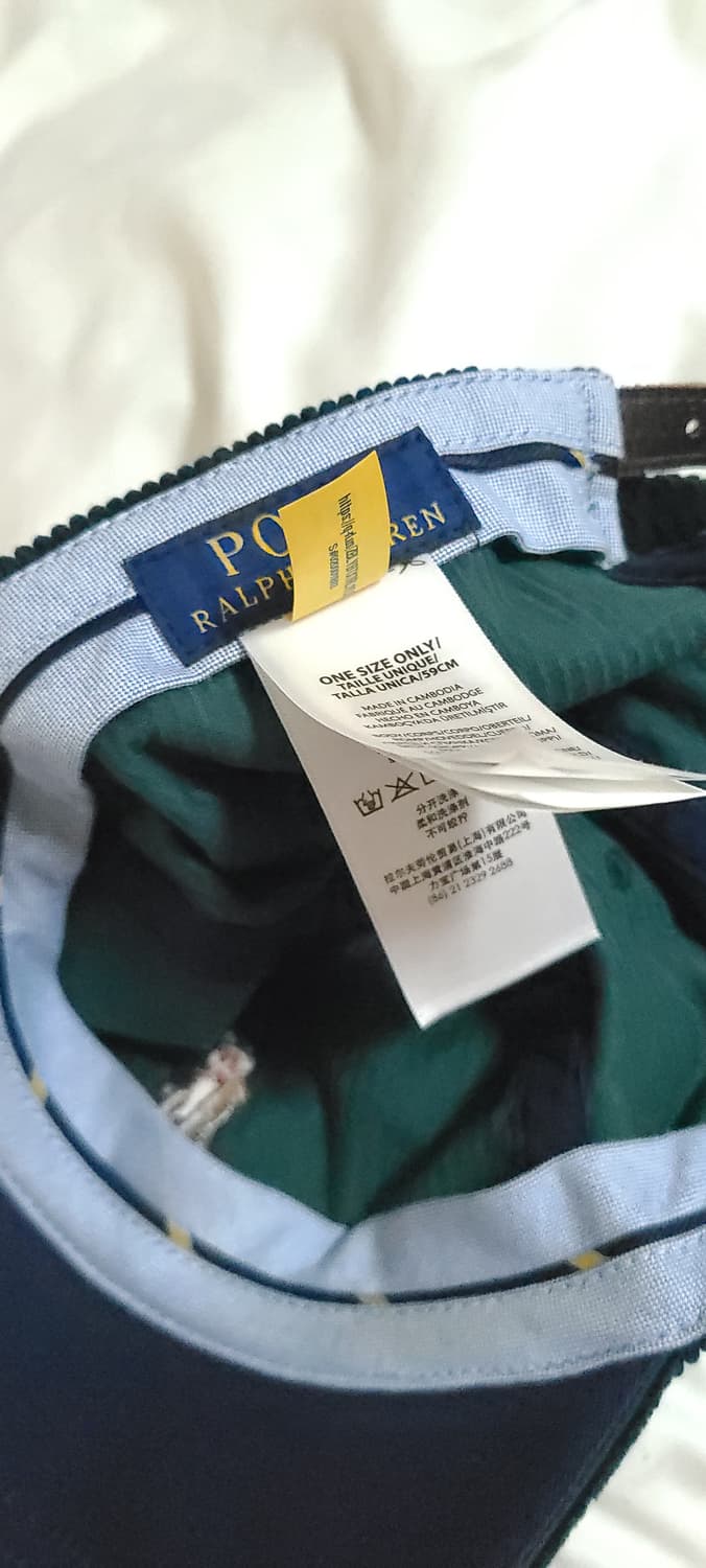 폴로 랄프로렌 코듀로이 볼캡 그린 상품이미지6