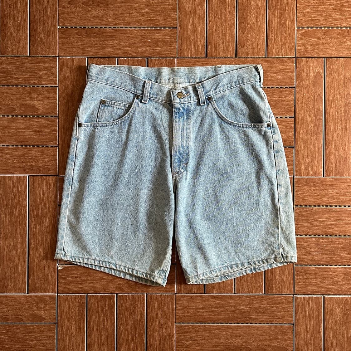 90‘s L.L. Bean usa made denim shorts 상품이미지1