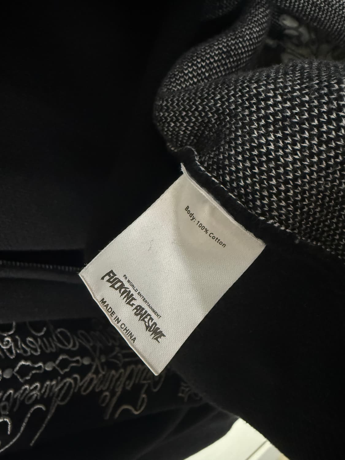 Fucking Awesome Bullshirt Zip Cardigan 상품이미지6