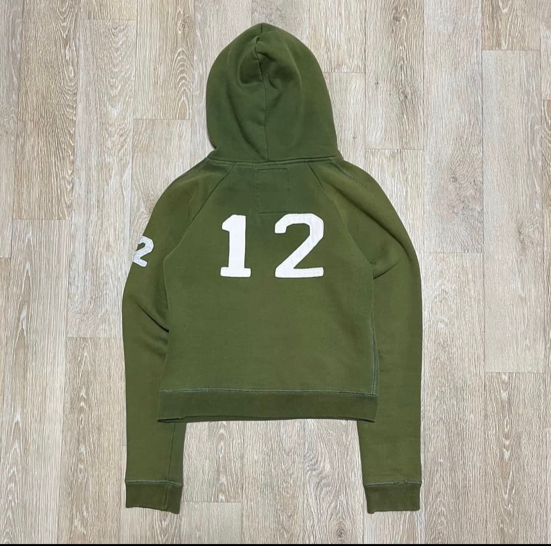 홀리스터 카키 후드티 상품이미지2