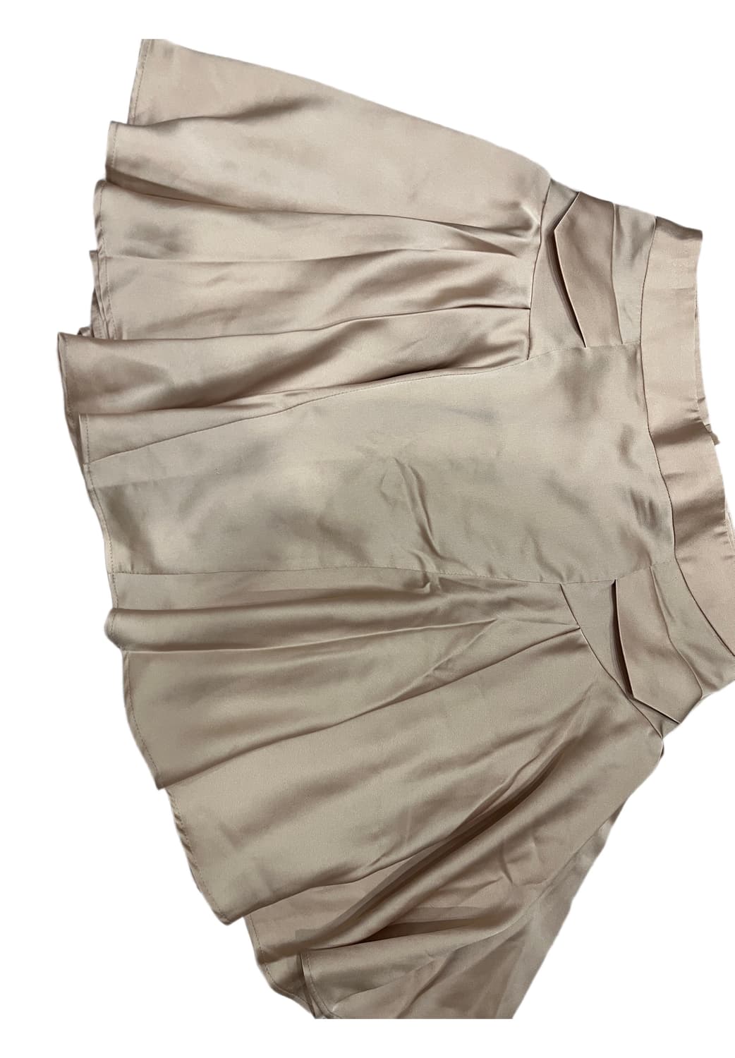 새틴 플레어 스커트 상품이미지3