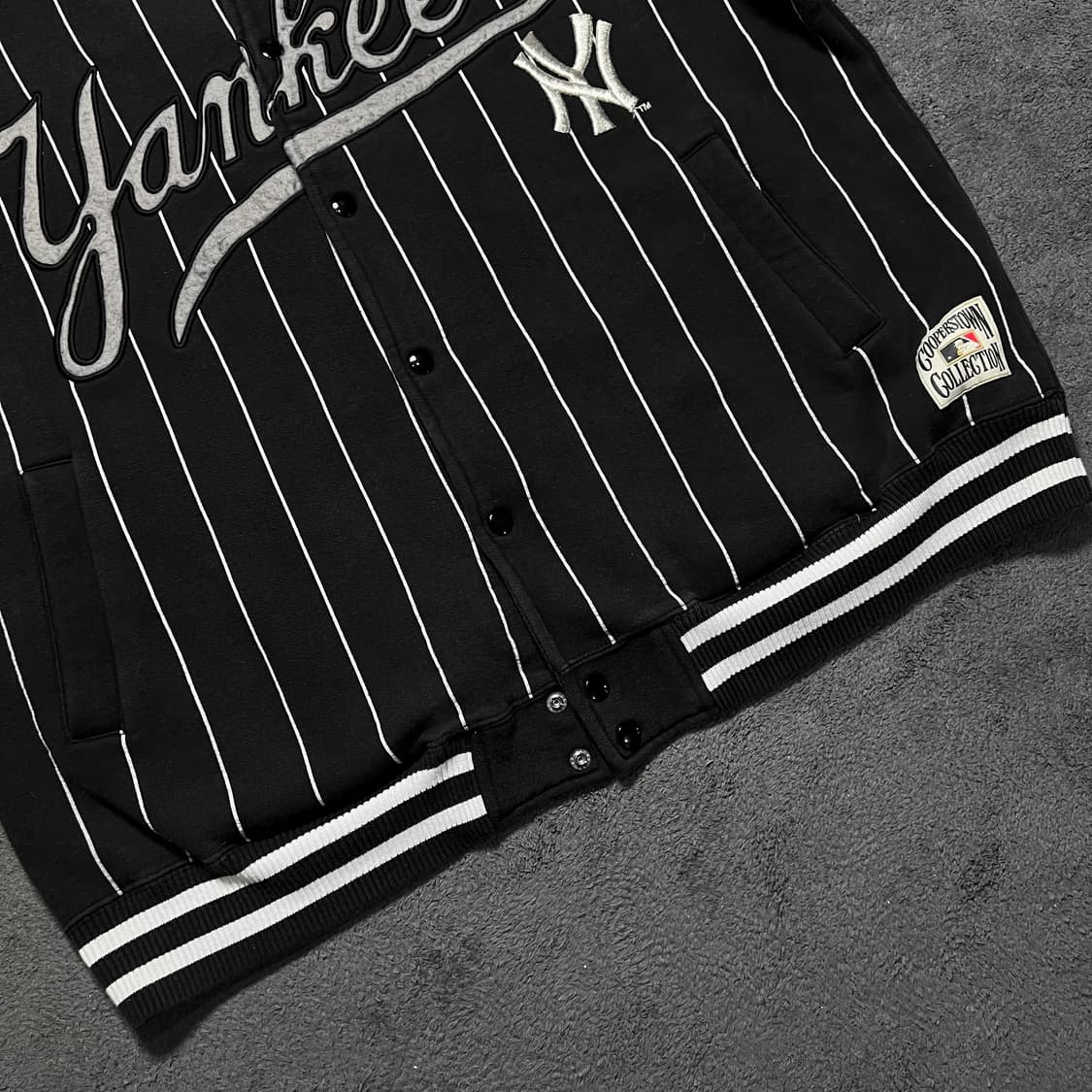 00's MLB 뉴욕양키즈 스웻 스타디움자켓 상품이미지4