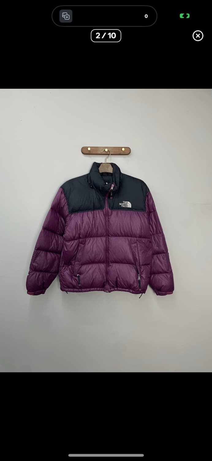 노스페이스 700 구형 눕시 퍼플 구스패딩 A3315 상품이미지2