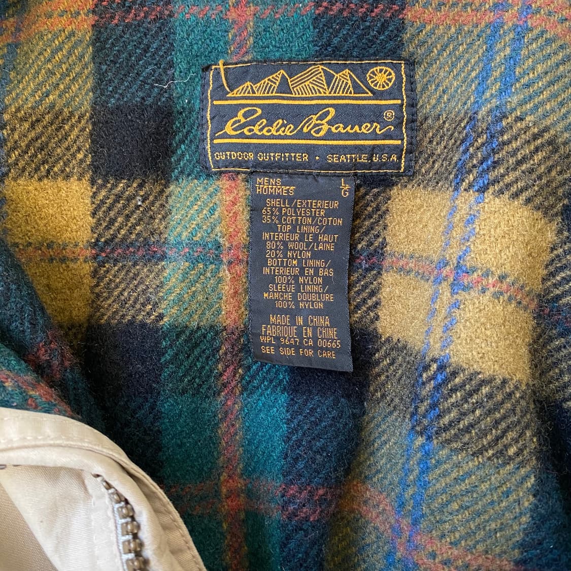 🌊Eddie Bauer wool-lined Mountain parka 상품이미지10