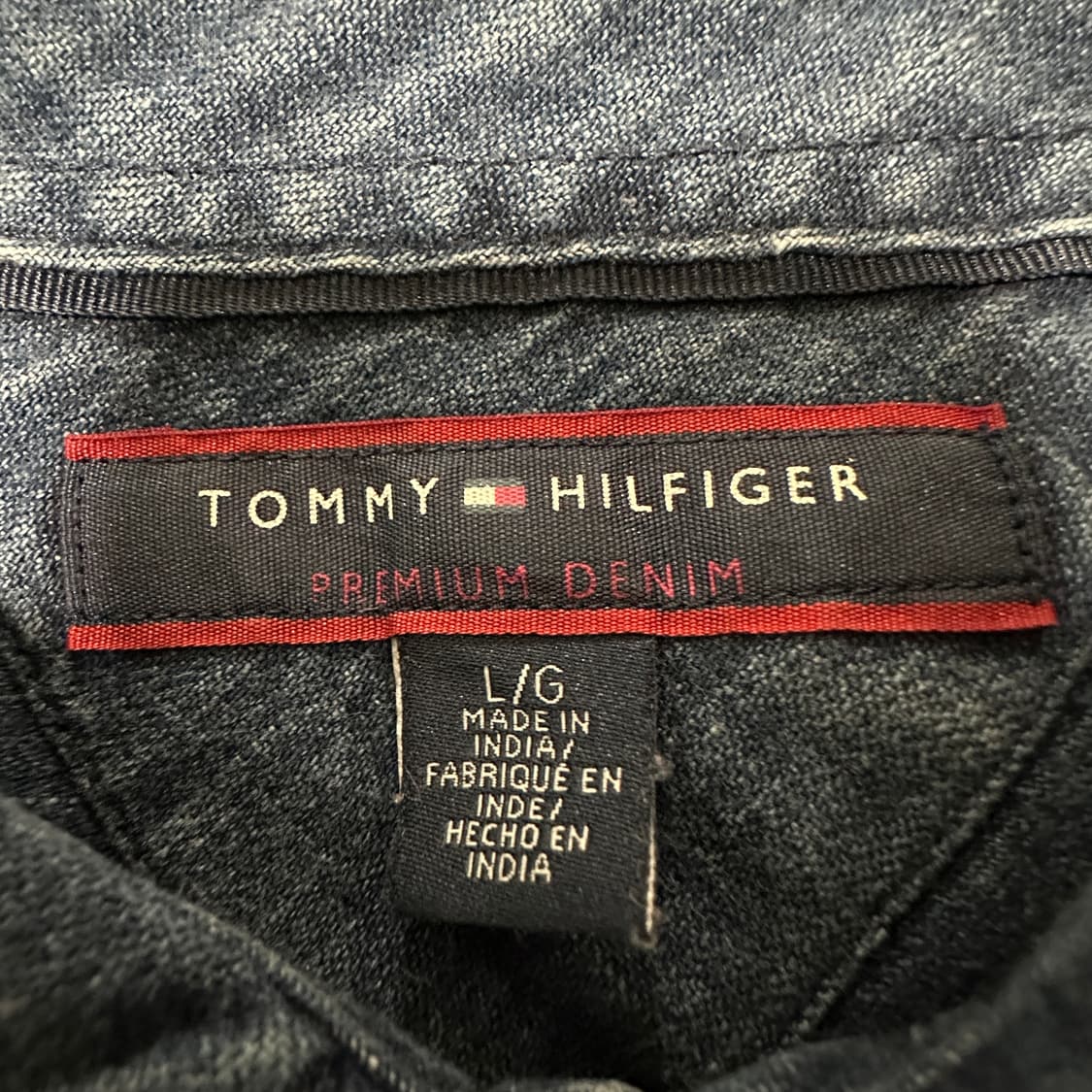TOMMY HILFIGER denim shirt 상품이미지3