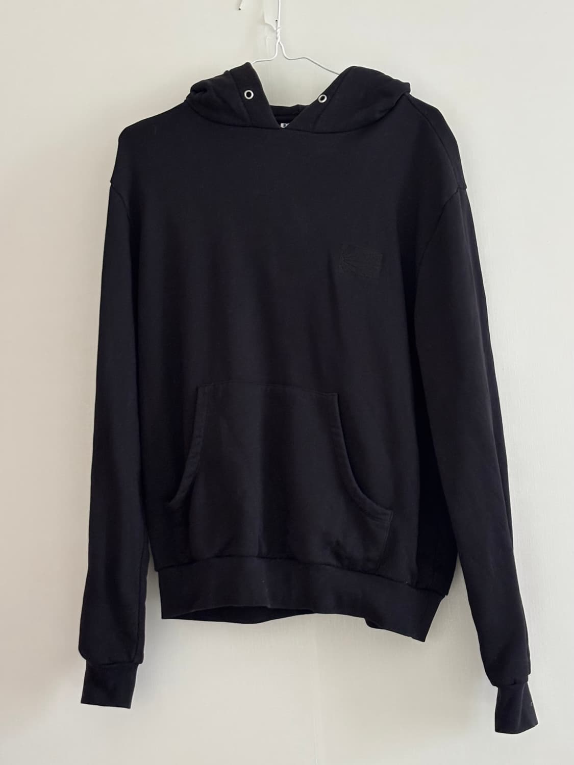 라스벳 블랙 로고 후드티 상품이미지1