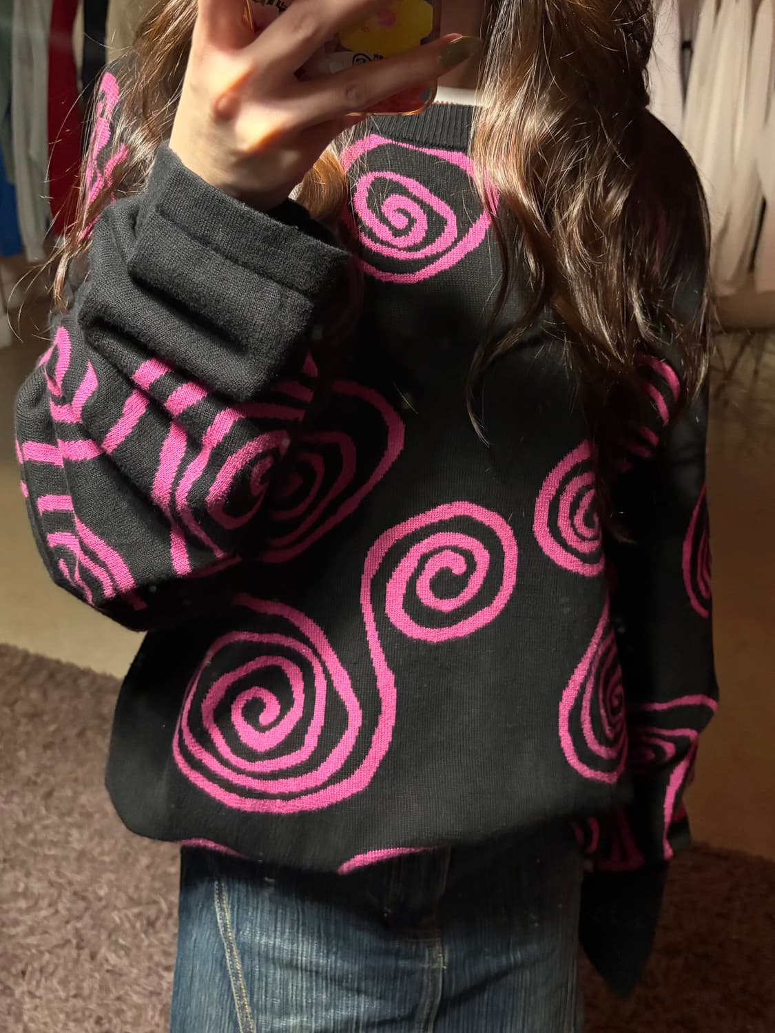 스투시 트위스티드 스월 니트 상품이미지3