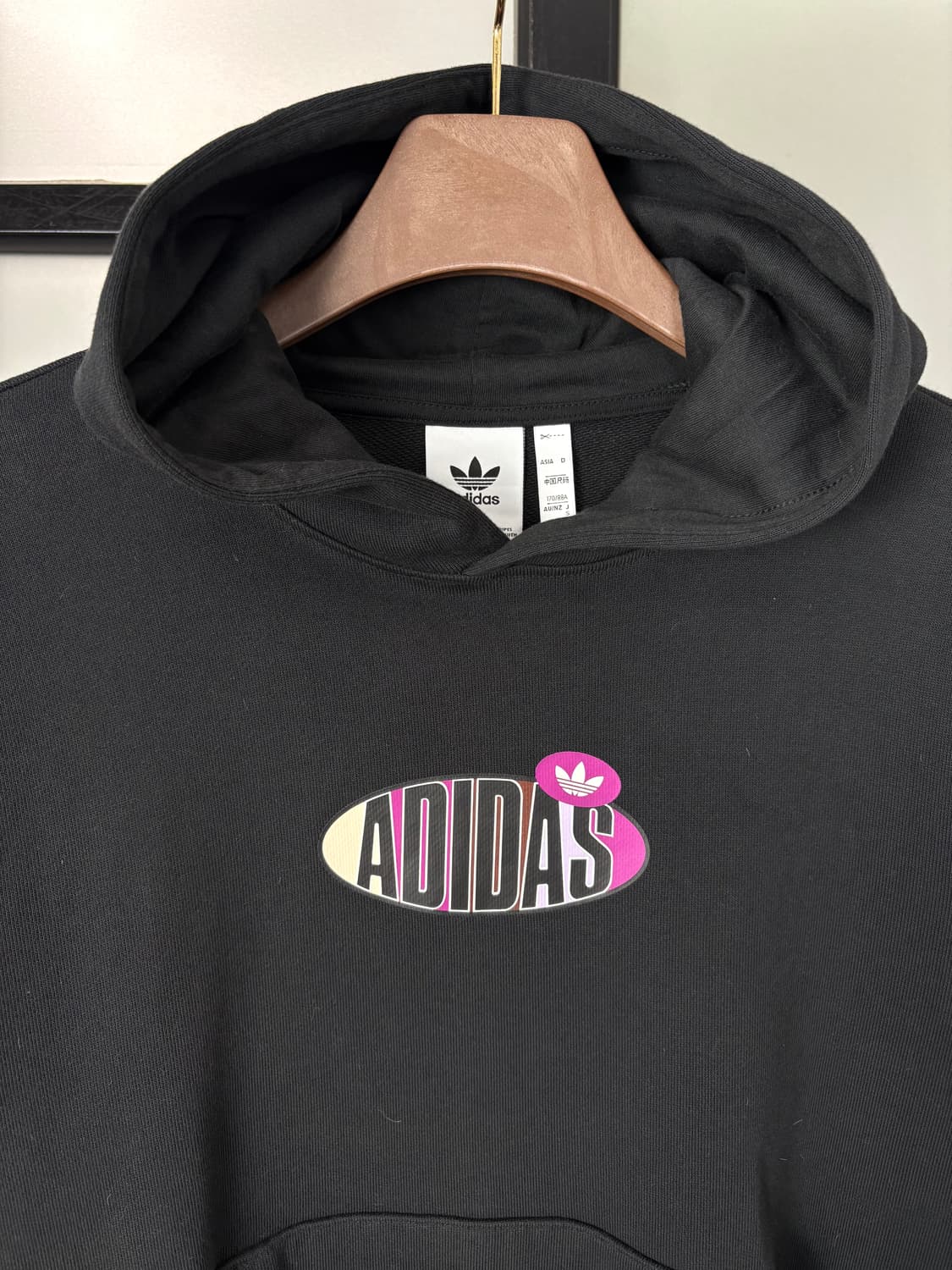 [XL]아디다스 블랙 여성 후드티 상품이미지4