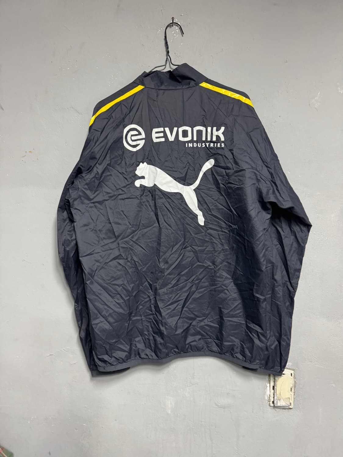 푸마 도르트문트 바람막이 블랙/옐로우 m 상품이미지2