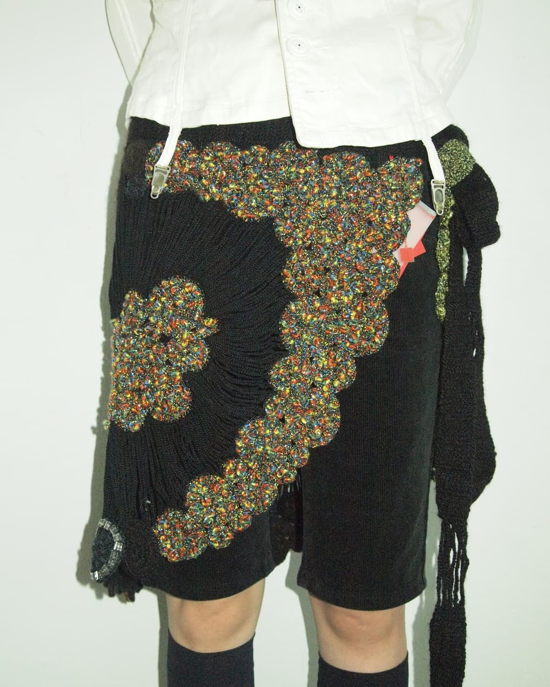 rare* 리스토 빔빌로스키 글리터 니트 케이프 상품이미지4