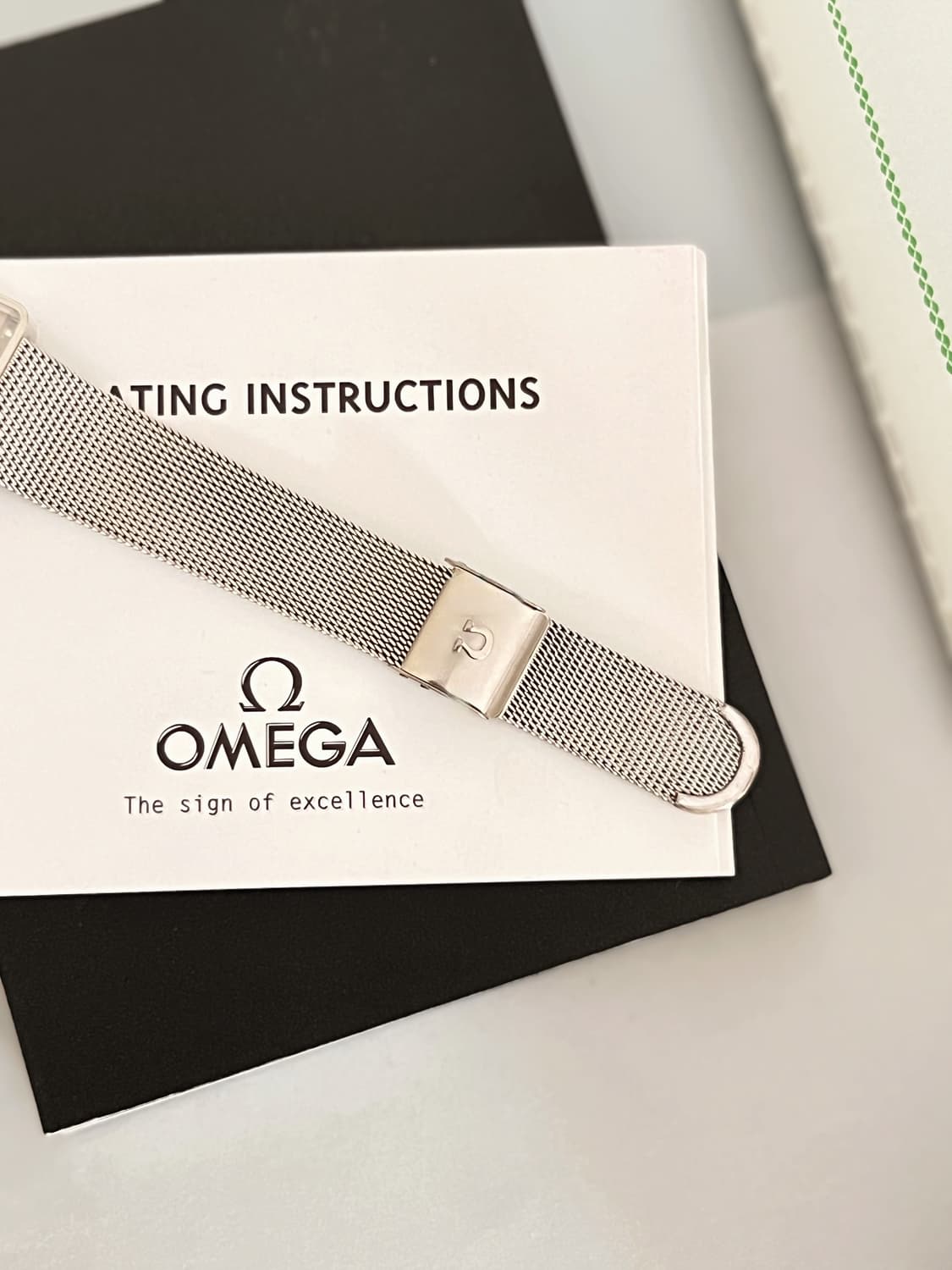 OMEGA 오메가 드빌 화이트골드 수동 시계 상품이미지7