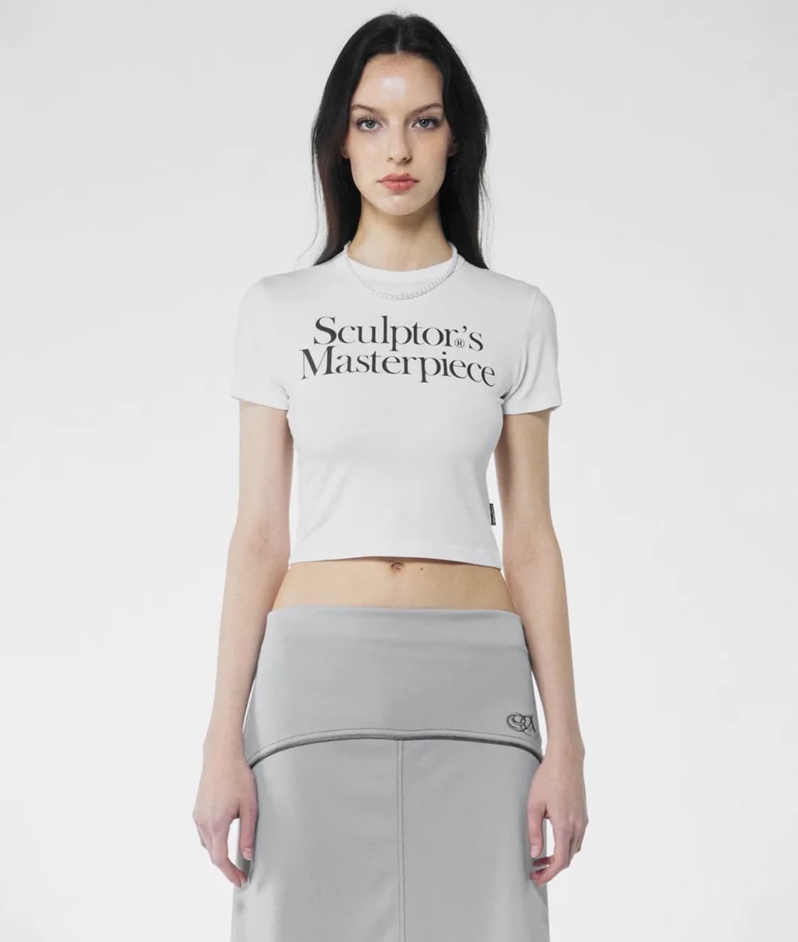 스컬프터 Masterpiece Crop Tee White S 상품이미지1