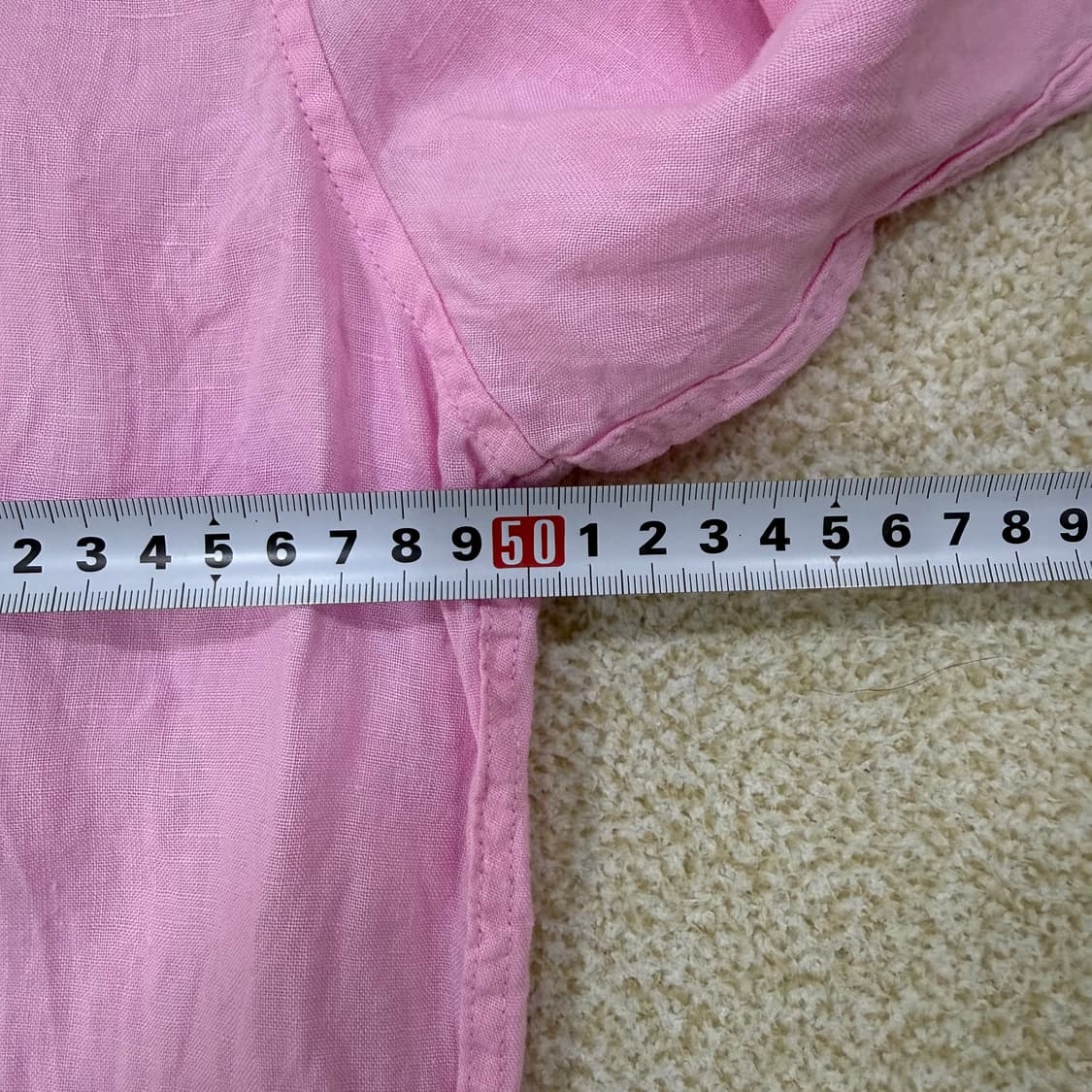 95 유에스폴로 핑크 린넨 셔츠 0225T1 상품이미지5